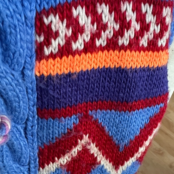 Kimchi Blue Multicolor Patterned Cardigan - Picture 7 of 9